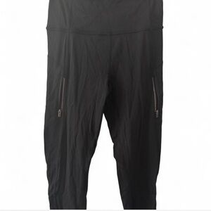 Athleta Black Leggings with Zipper Pockets